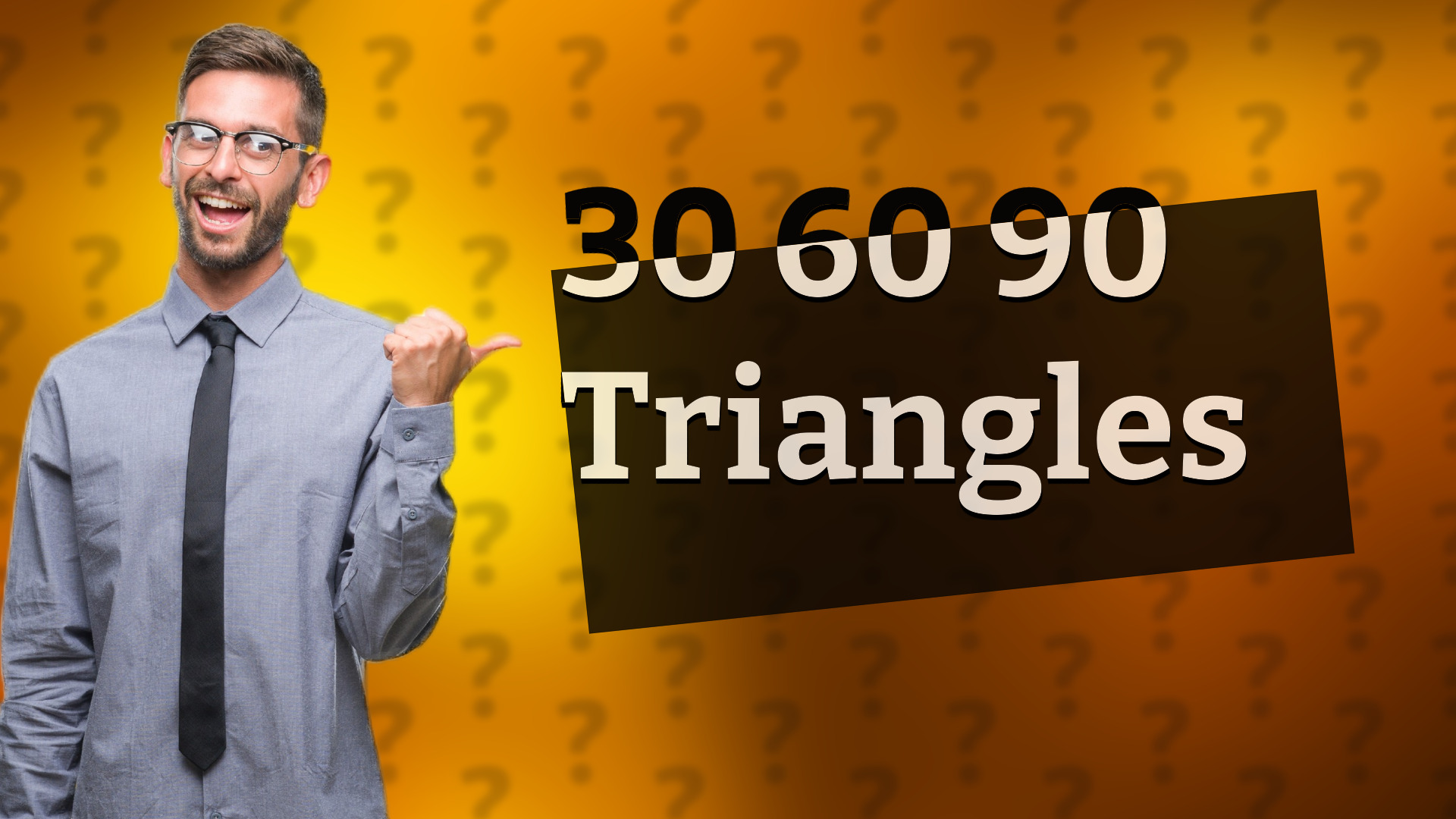 30 60 90 Triangles