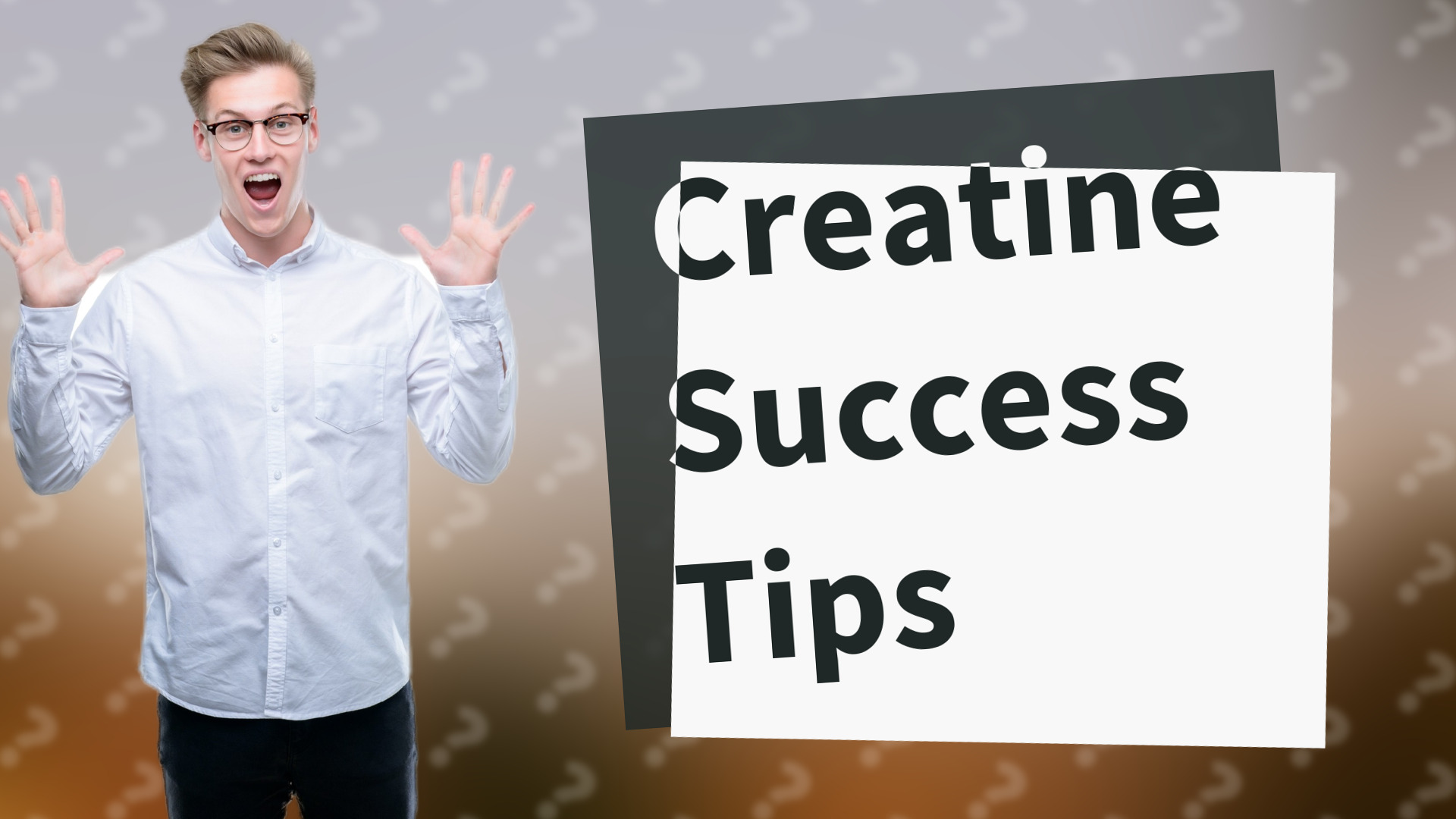 Creatine Success Tips