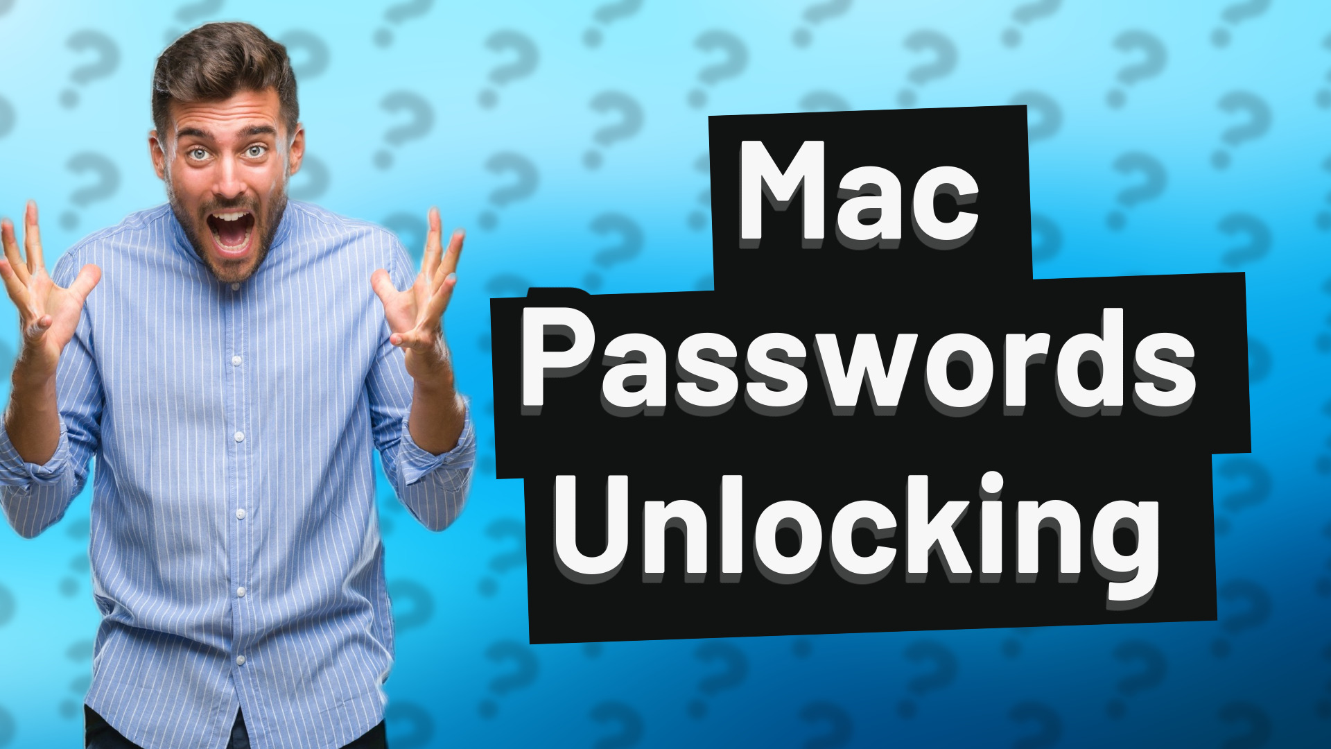 Mac Passwords Unlocking