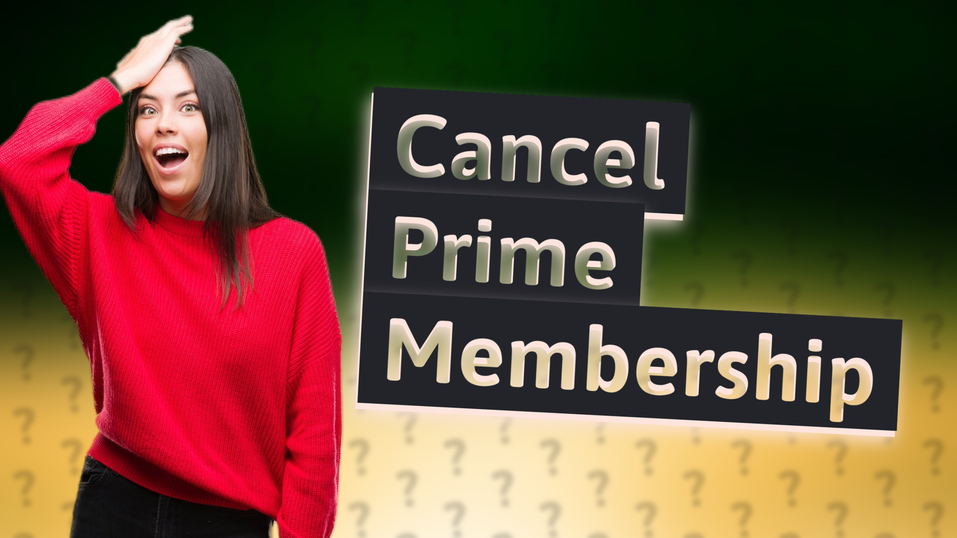 Cancel Prime Membership