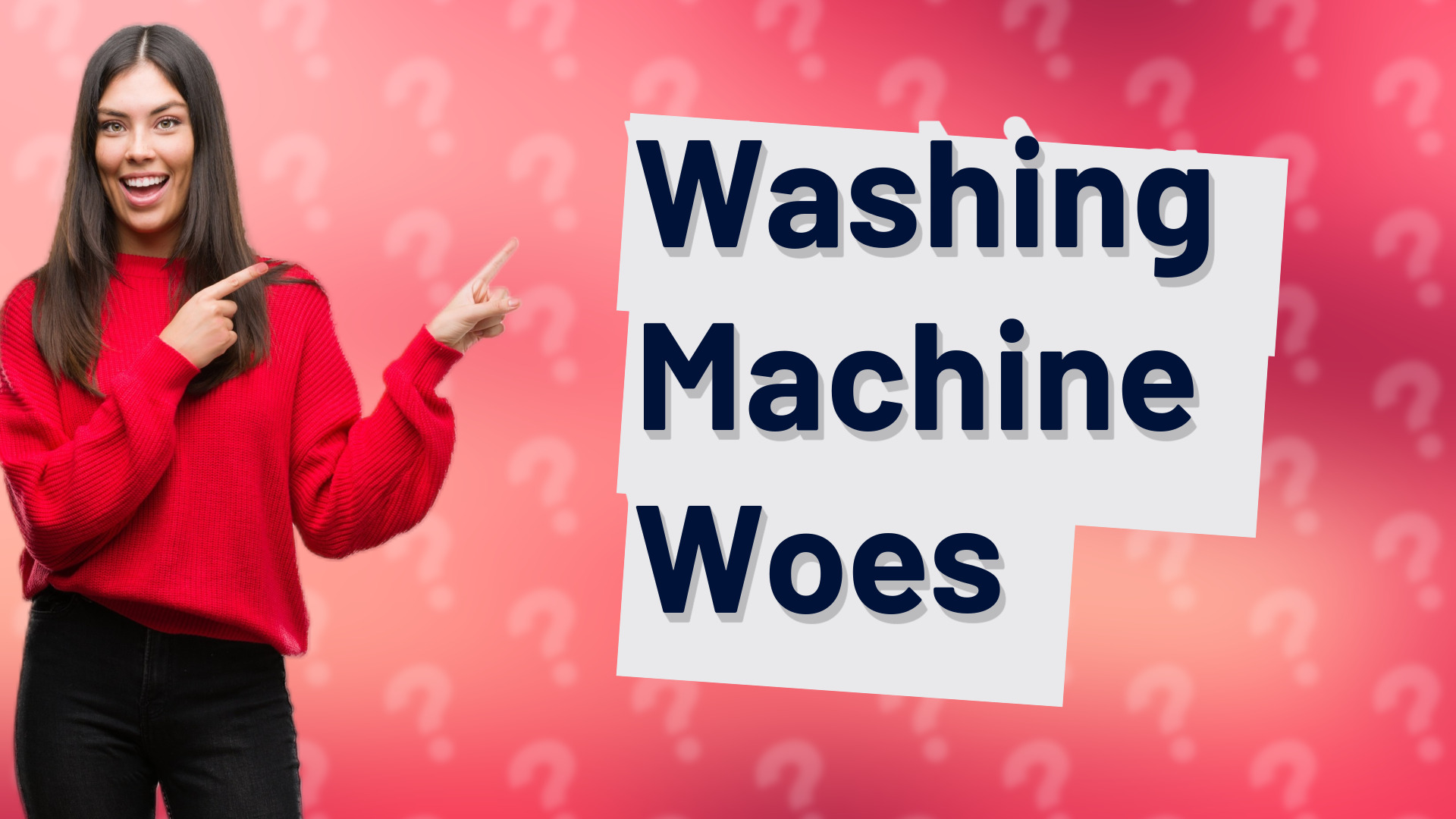 Washing Machine Woes