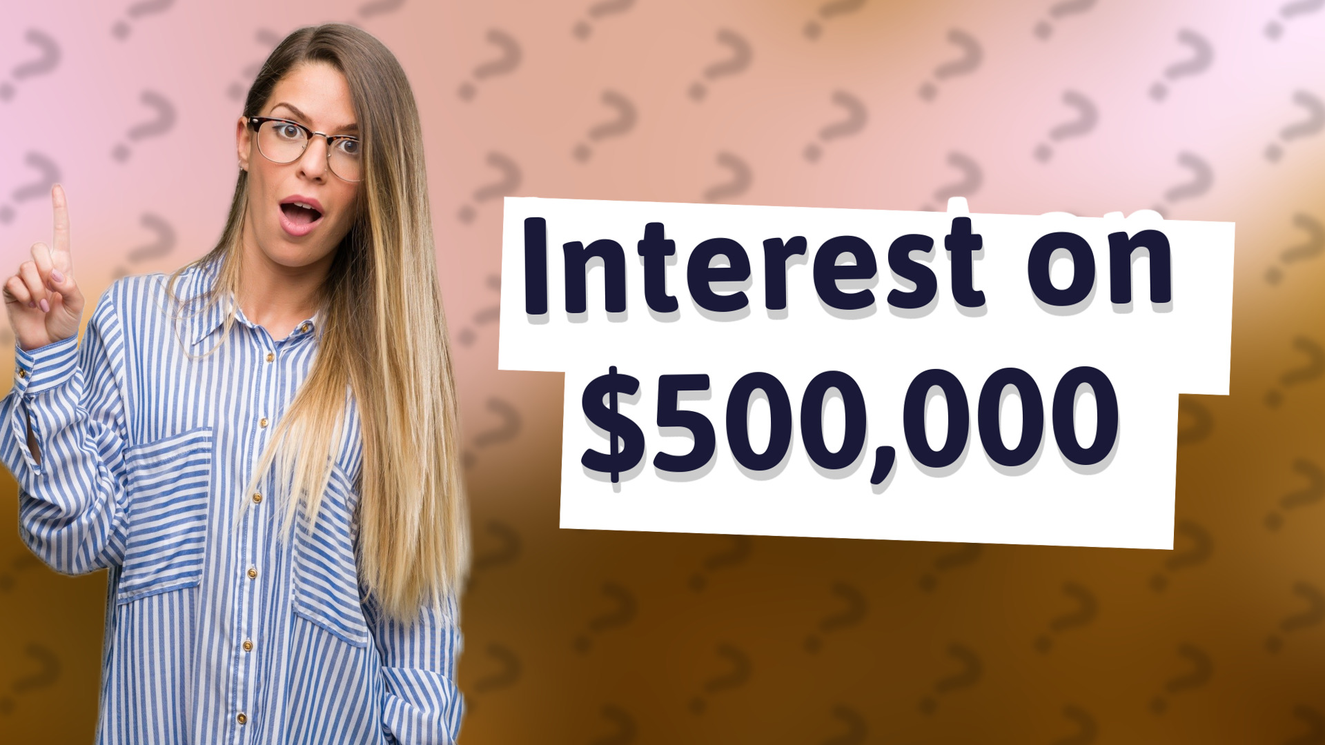 Interest on $500,000
