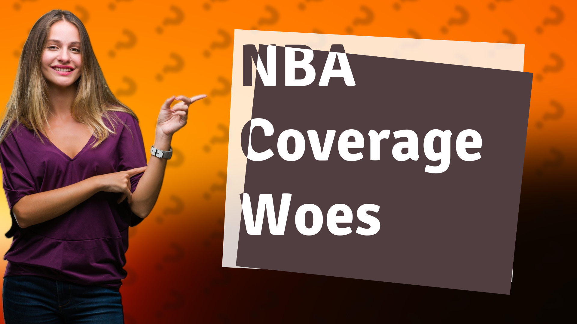 NBA Coverage Woes