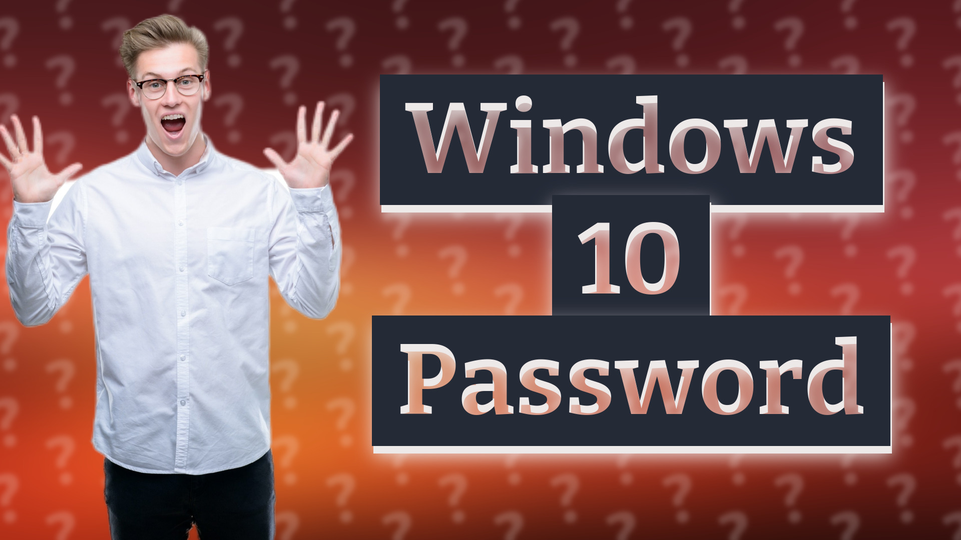 Windows 10 Password