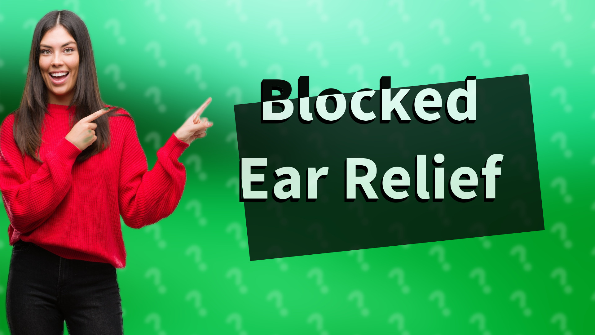 Blocked Ear Relief