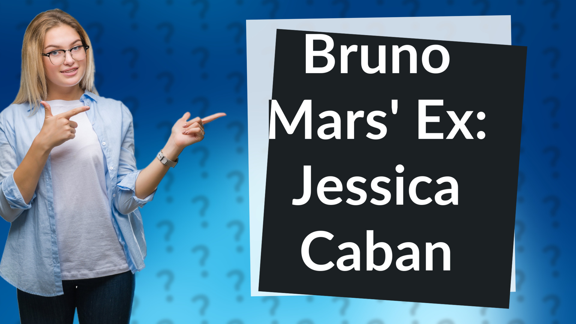 Bruno Mars' Ex: Jessica Caban