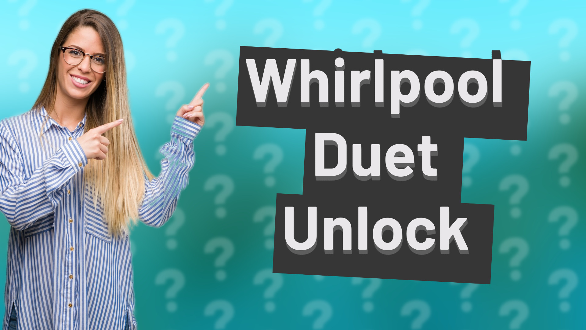 Whirlpool Duet Unlock