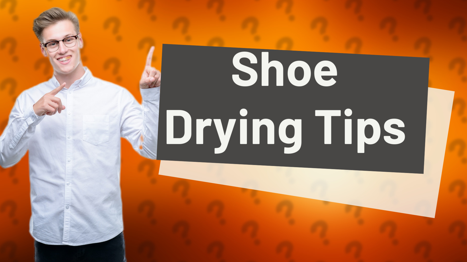 Shoe Drying Tips