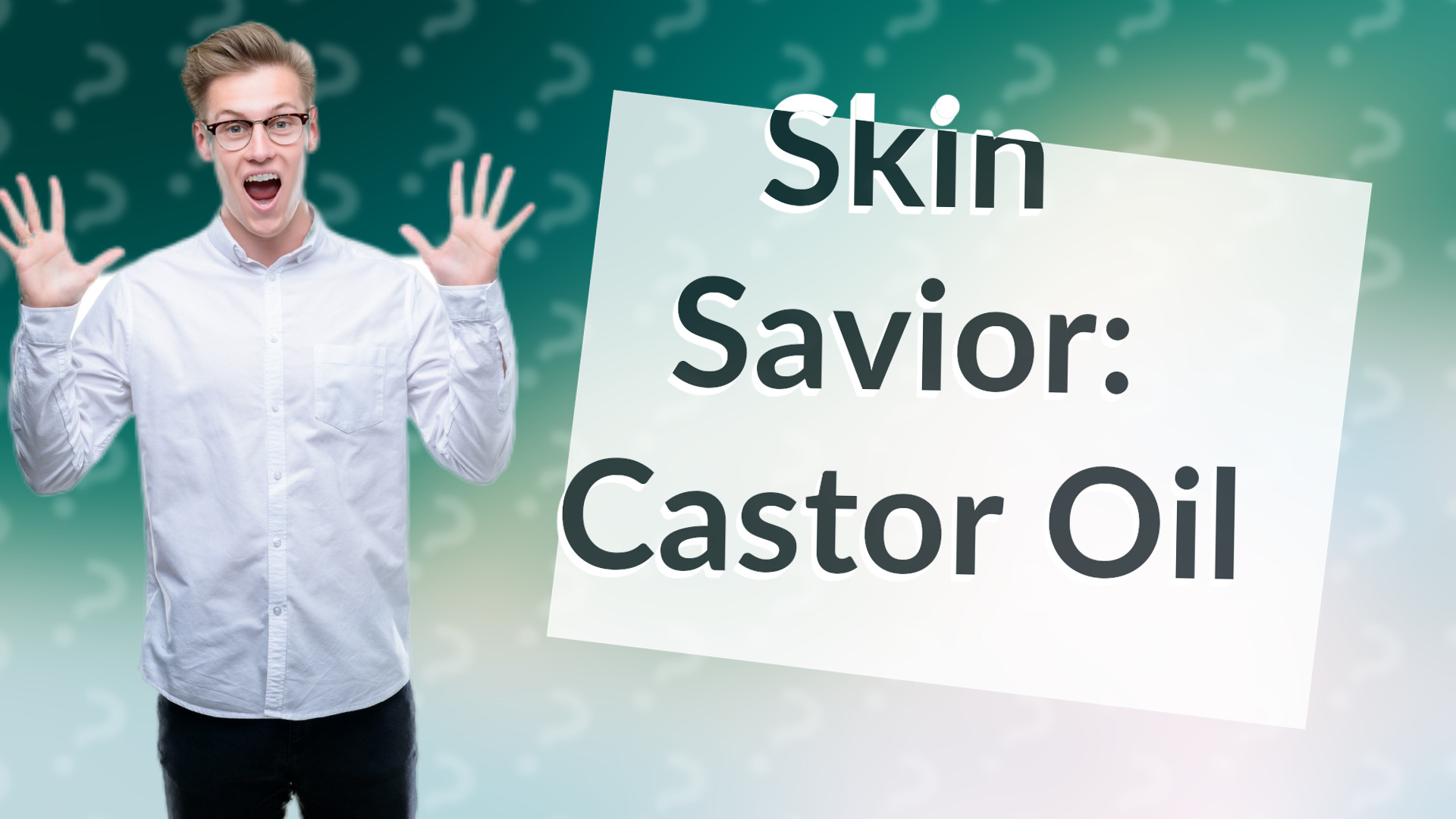 Skin Savior: Castor Oil