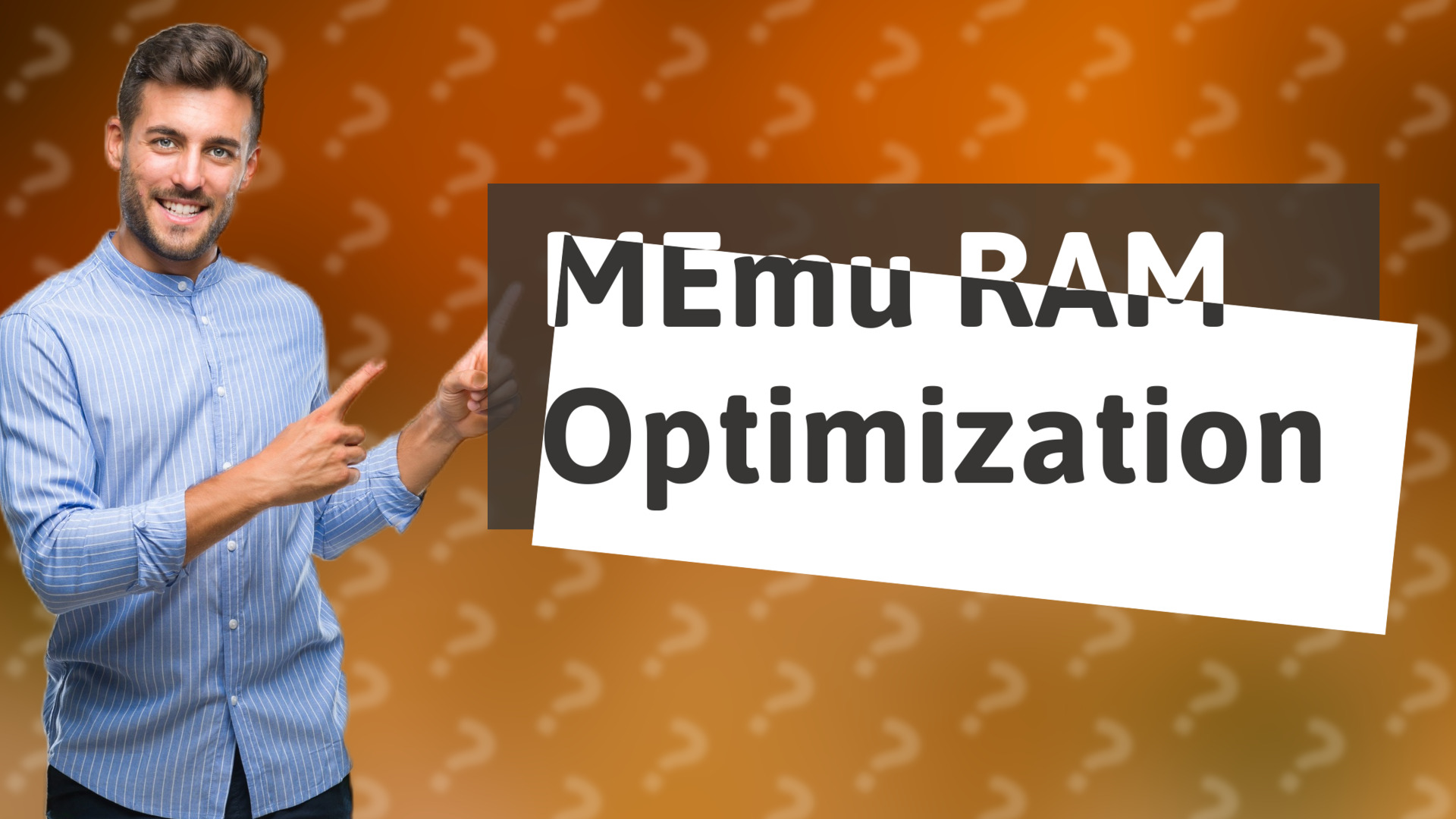 MEmu RAM Optimization