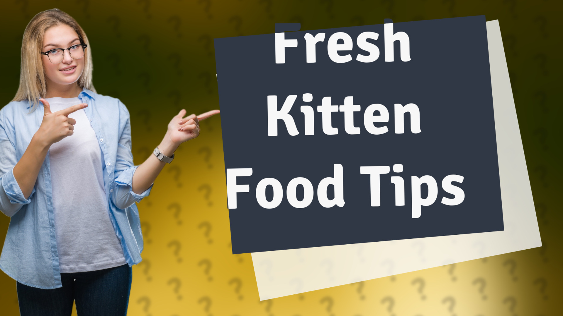 Fresh Kitten Food Tips