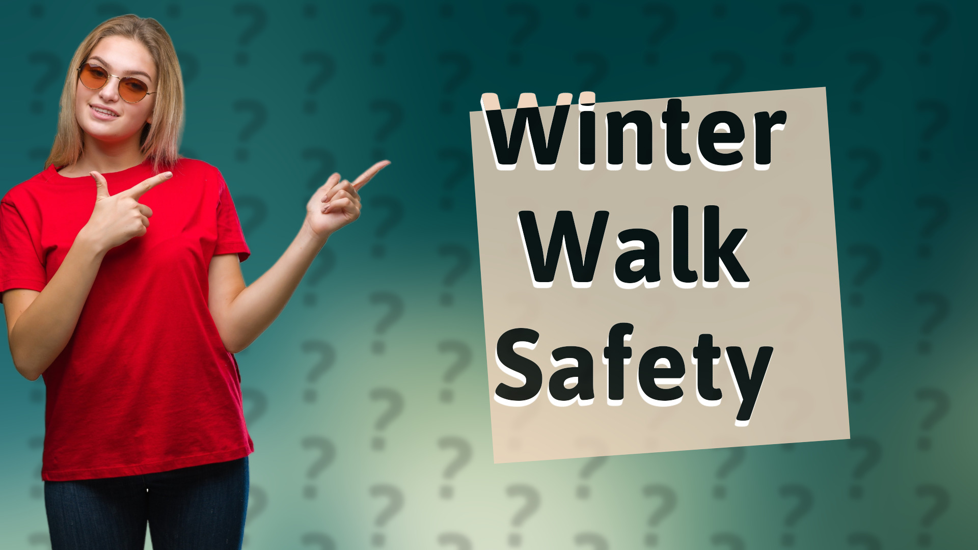 Winter Walk Safety
