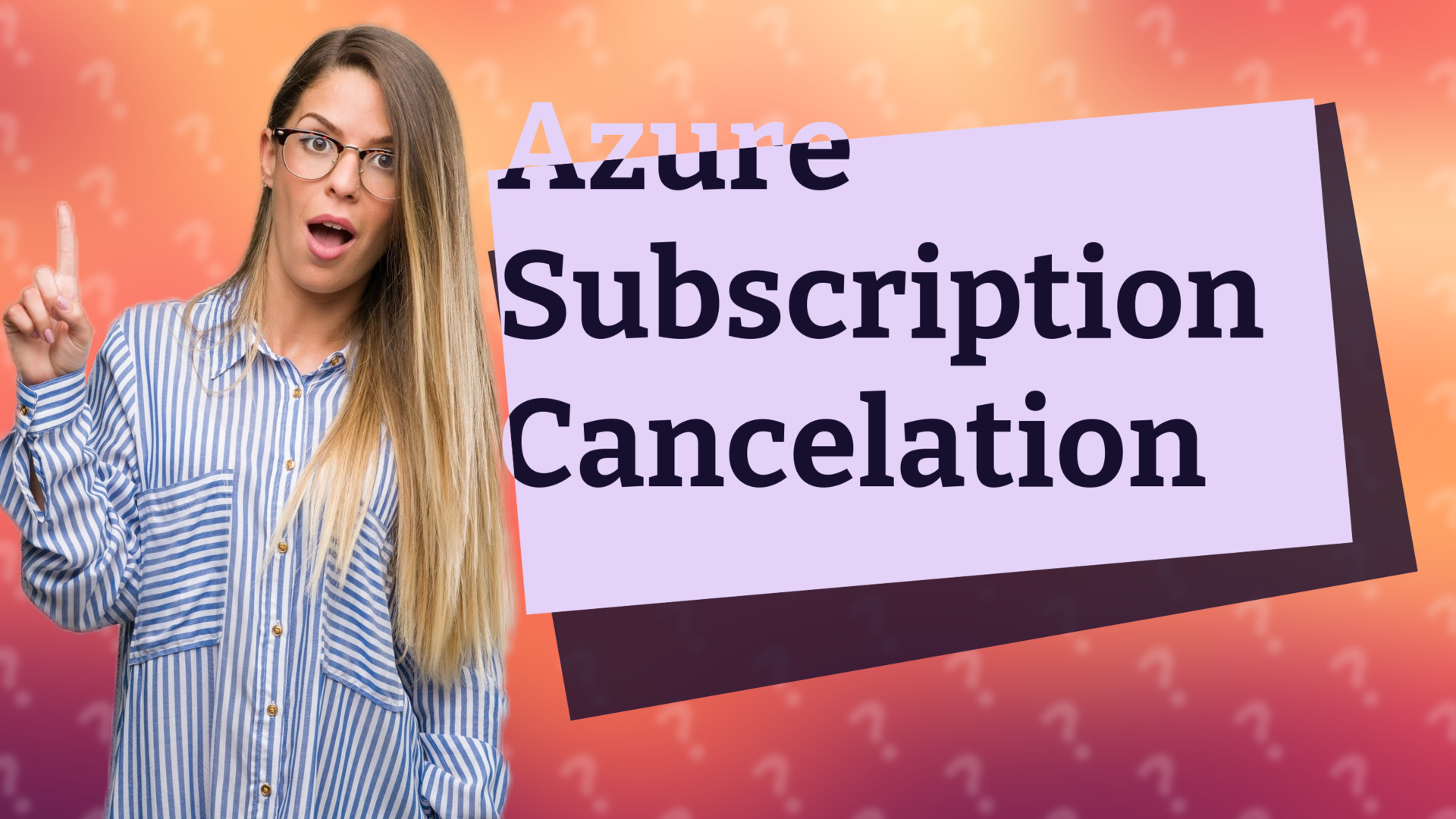 Azure Subscription Cancelation