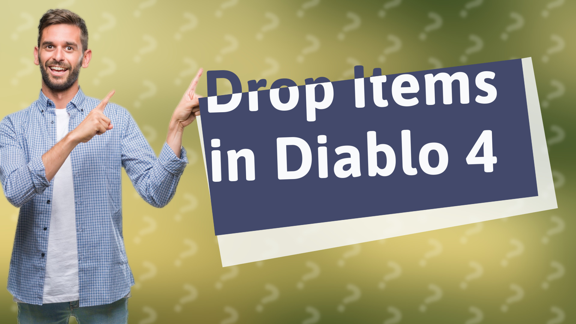 Drop Items in Diablo 4