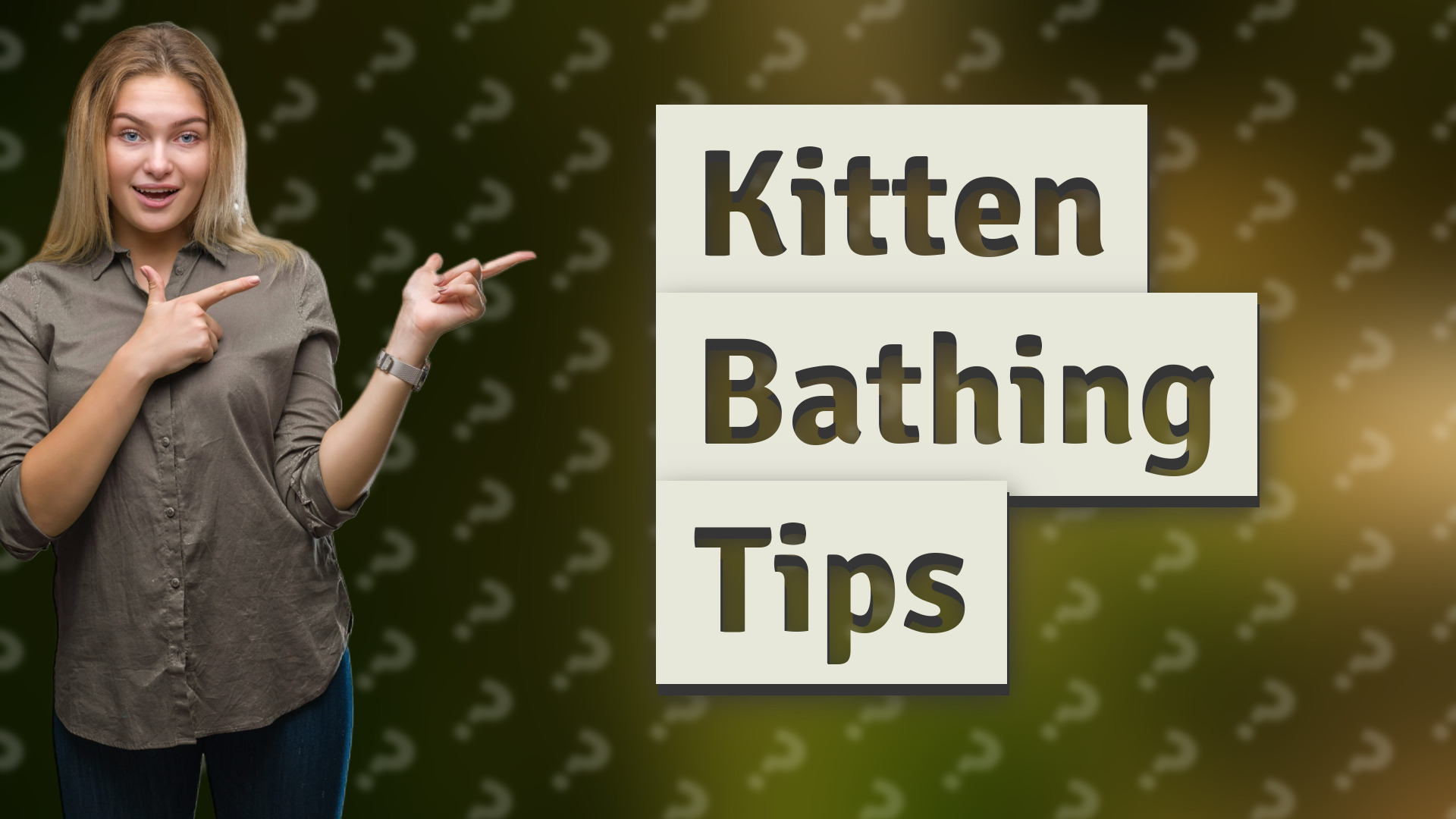 Kitten Bathing Tips