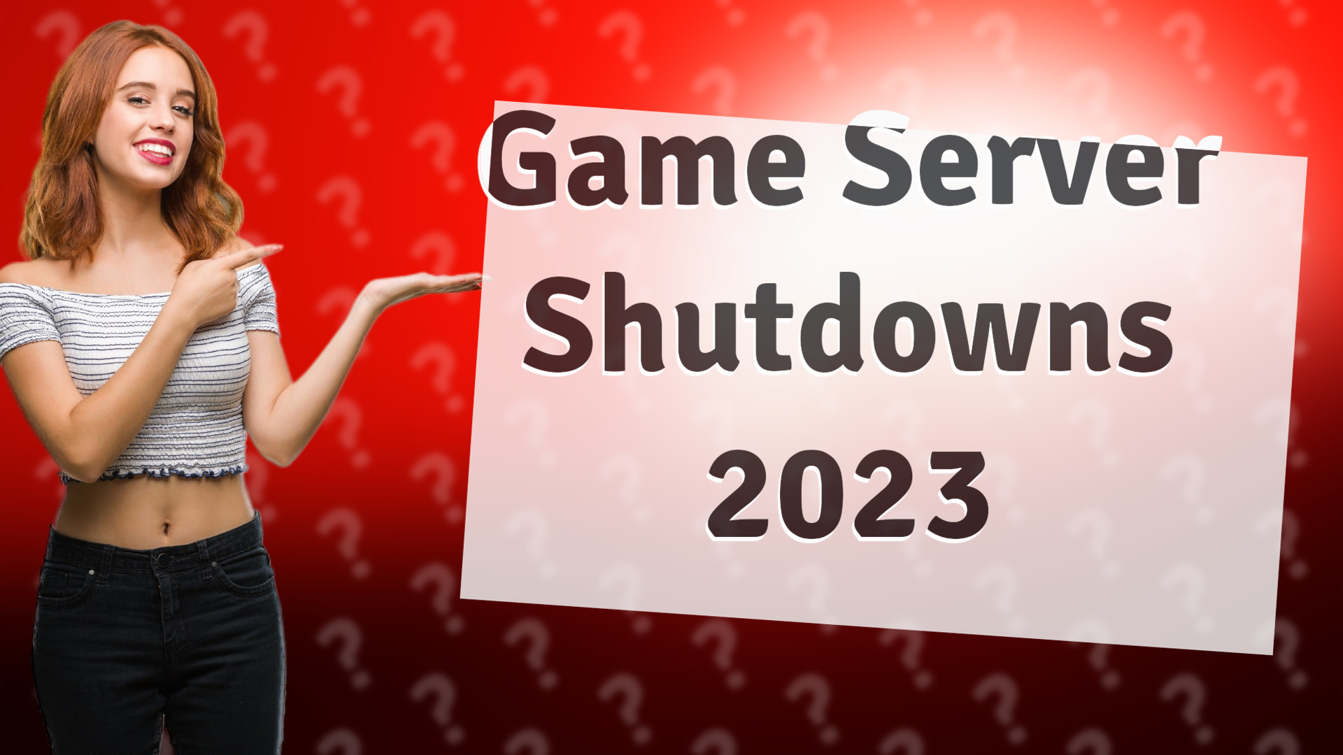 Game Server Shutdowns 2023