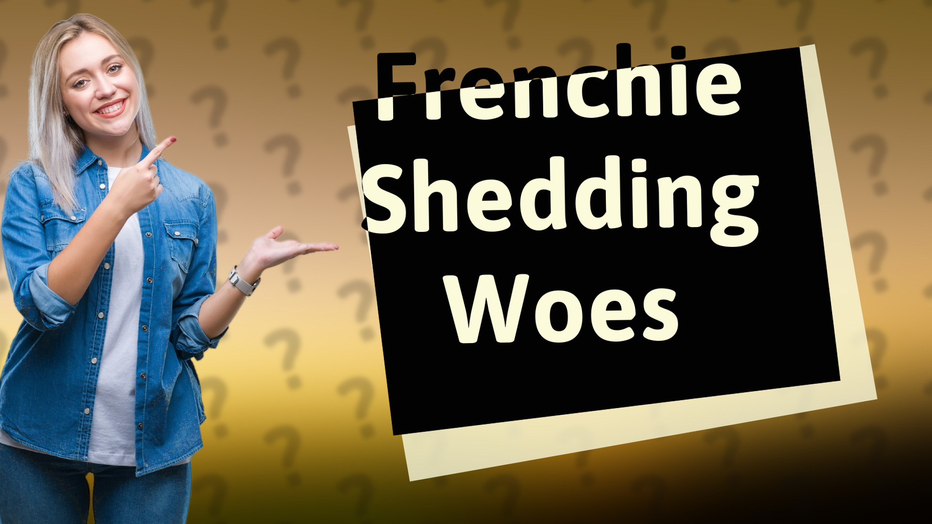 Frenchie Shedding Woes