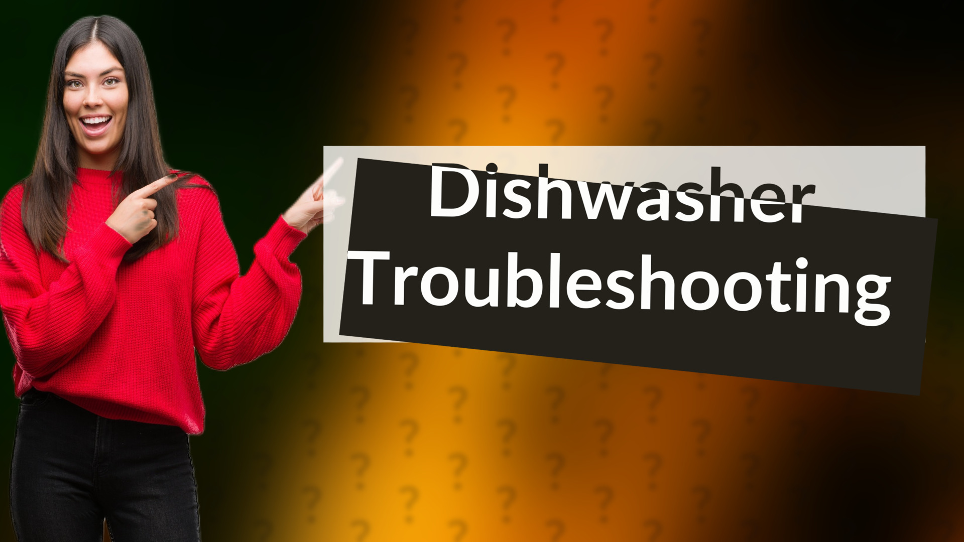 Dishwasher Troubleshooting