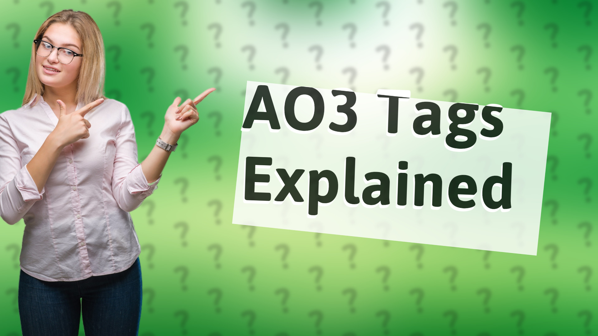 AO3 Tags Explained