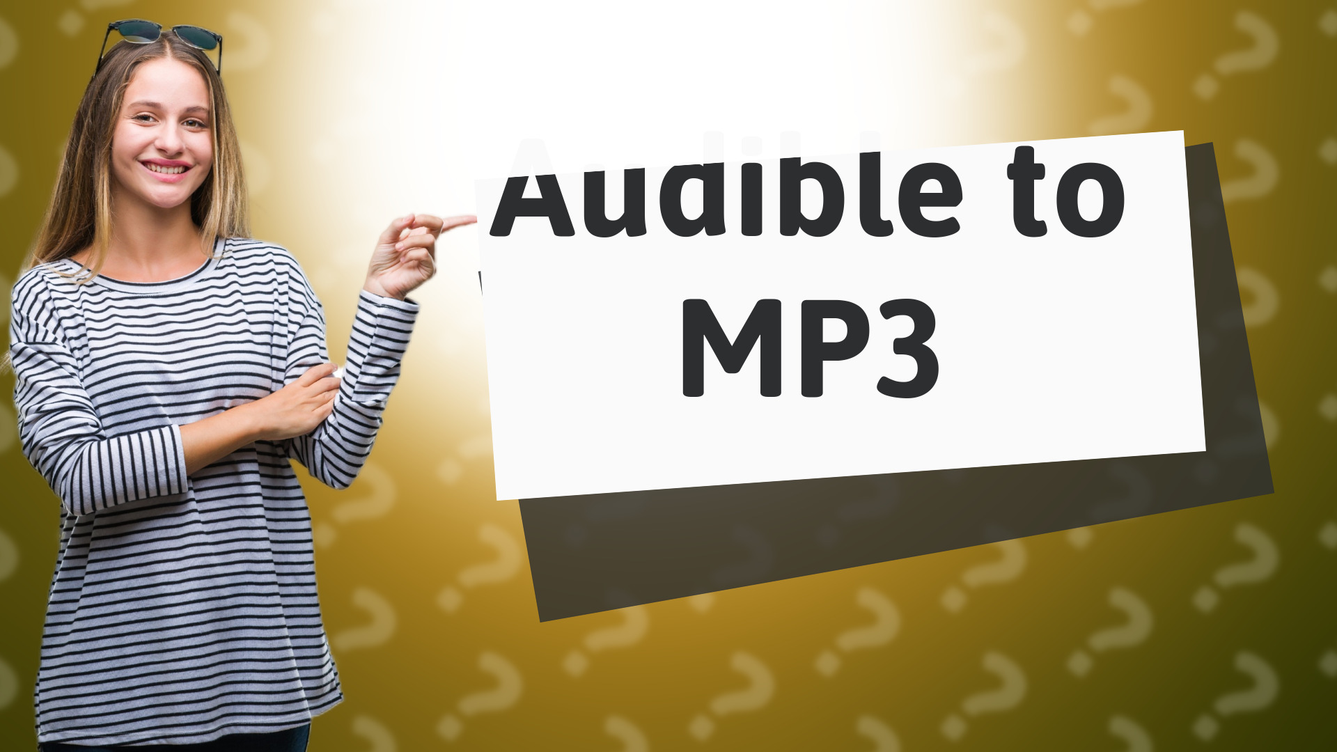 Audible to MP3