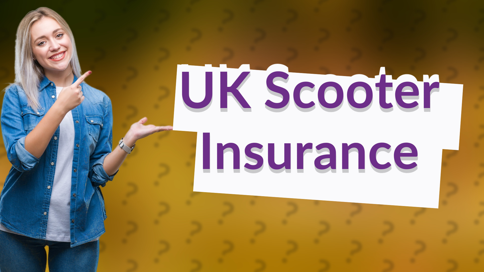 UK Scooter Insurance