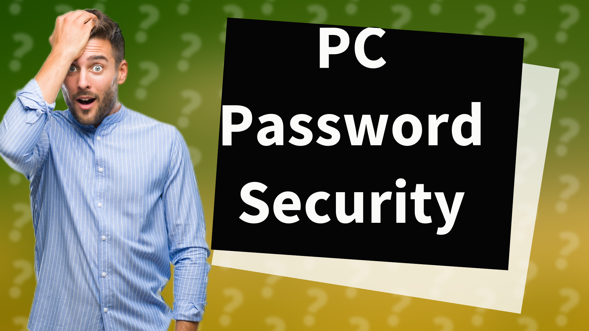 PC Password Security