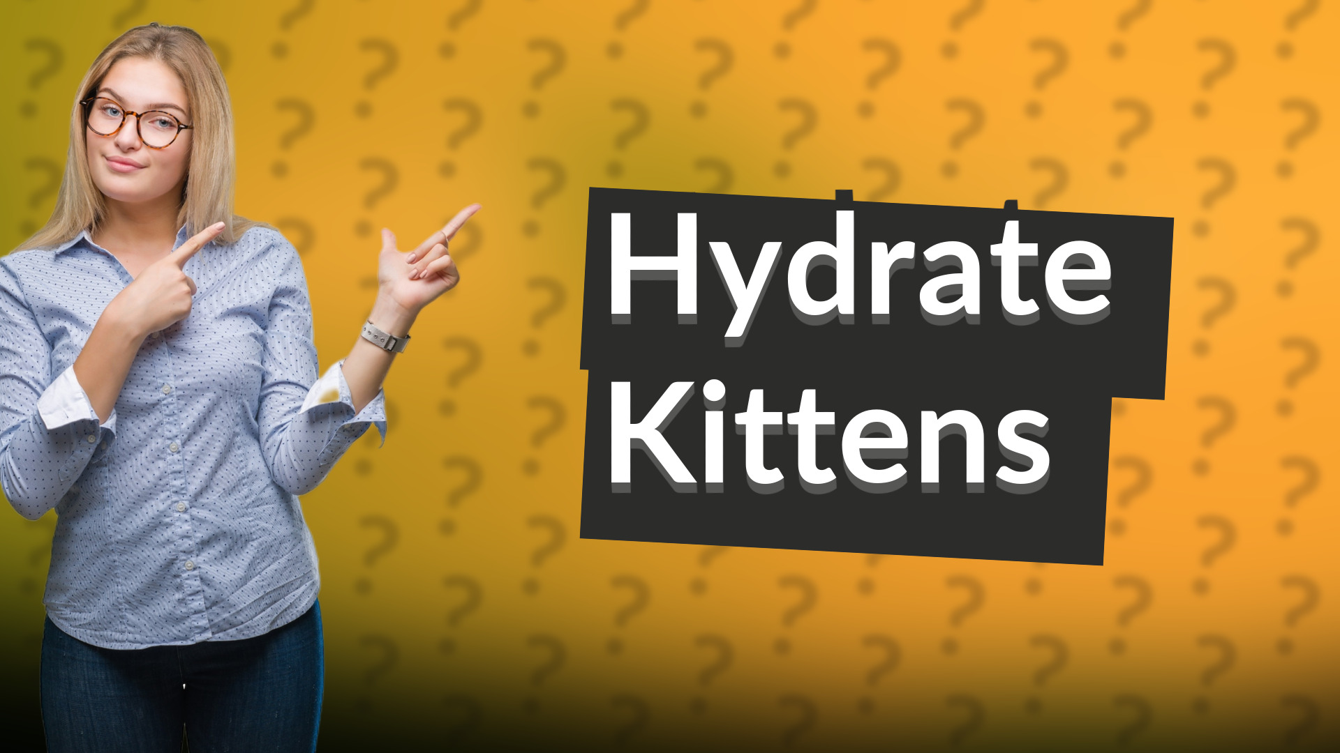 Hydrate Kittens