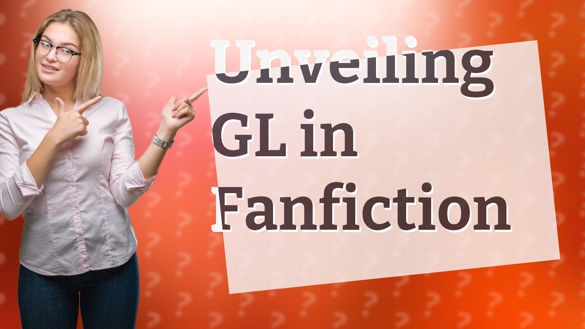Unveiling GL in Fanfiction