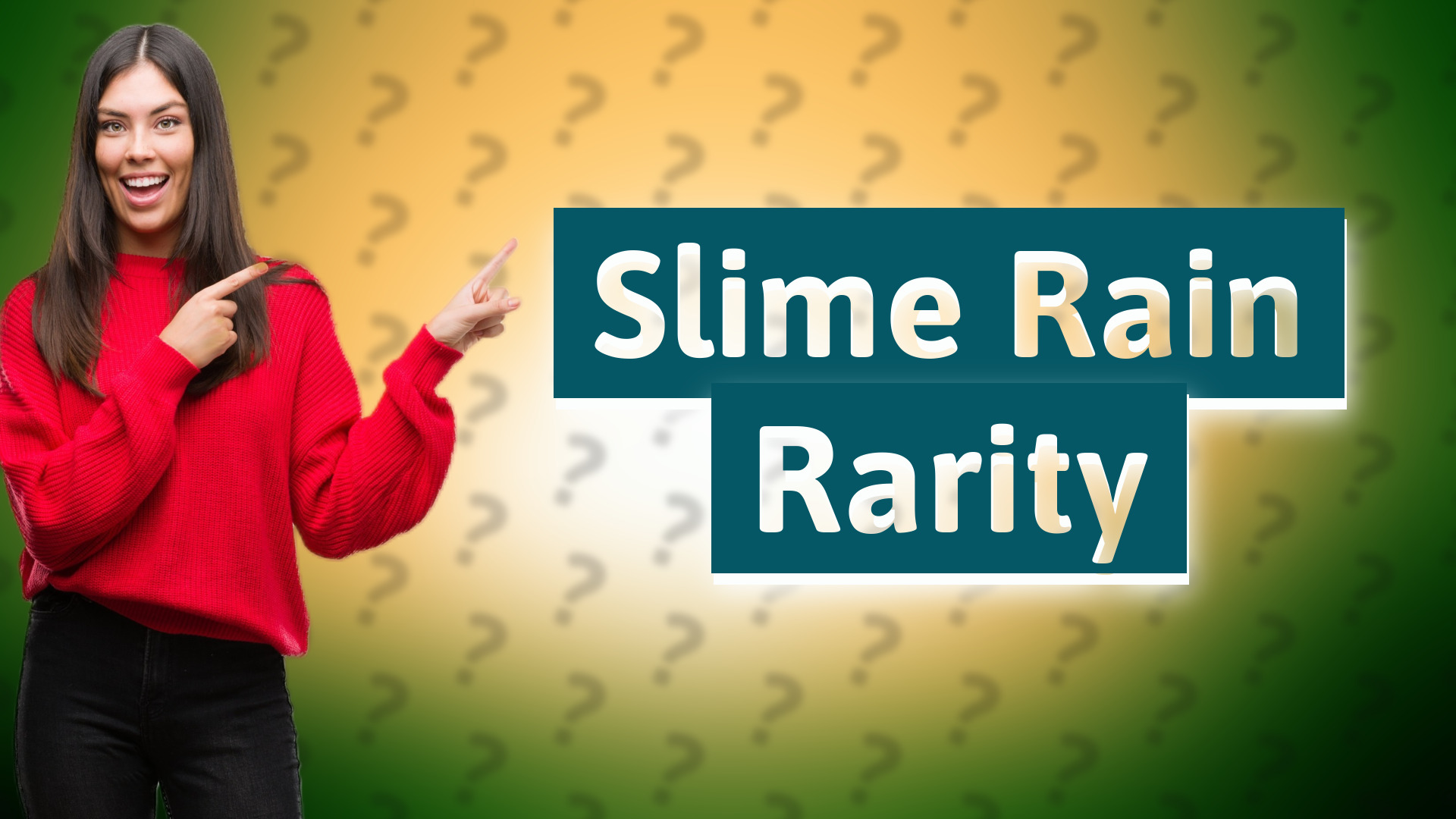 Slime Rain Rarity