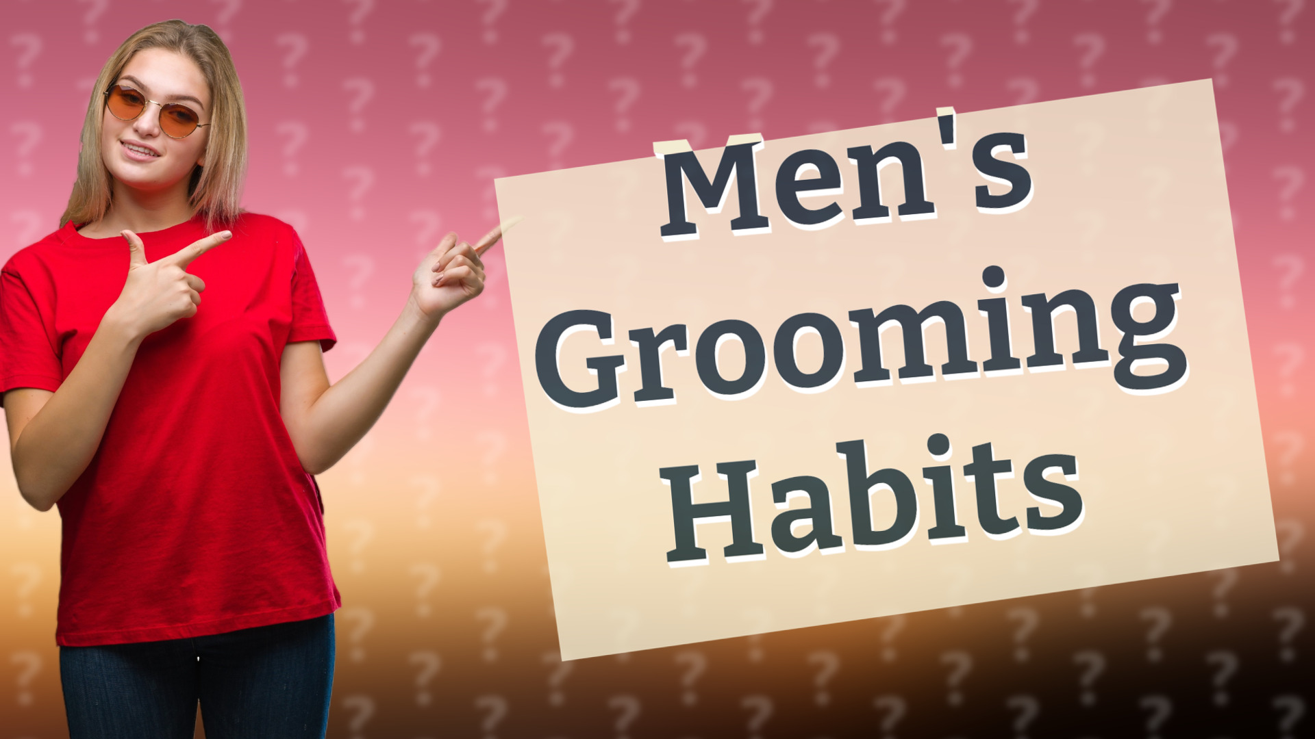 Men's Grooming Habits