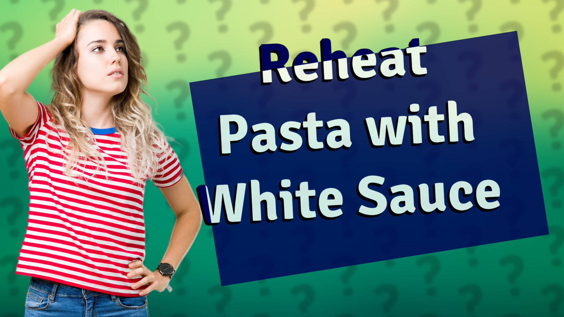 Reheat Pasta with White Sauce