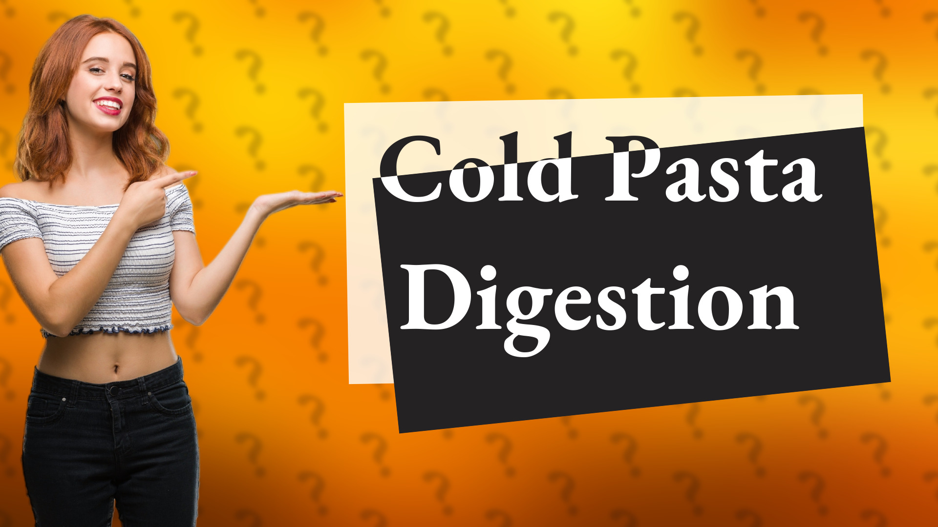 Cold Pasta Digestion