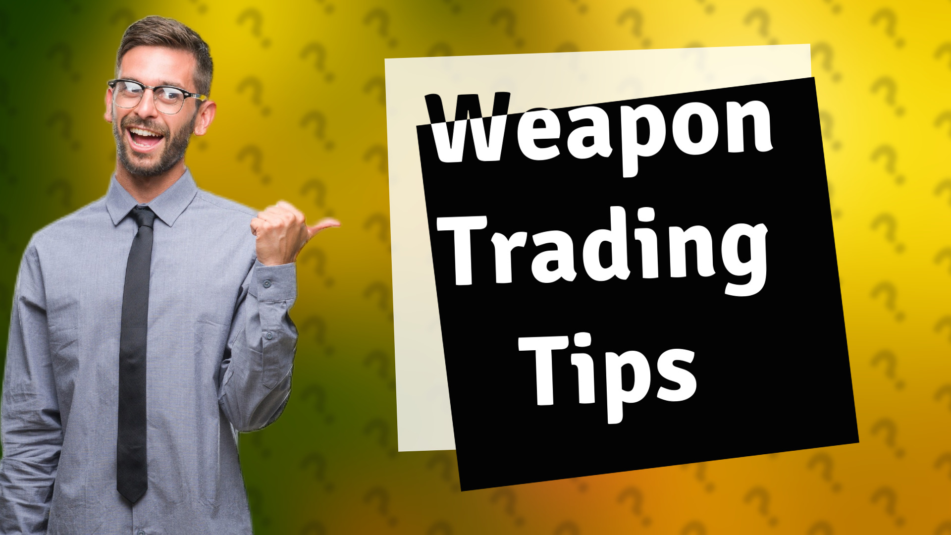 Weapon Trading Tips