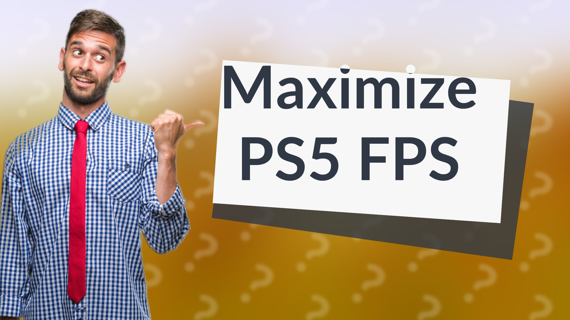 Maximize PS5 FPS