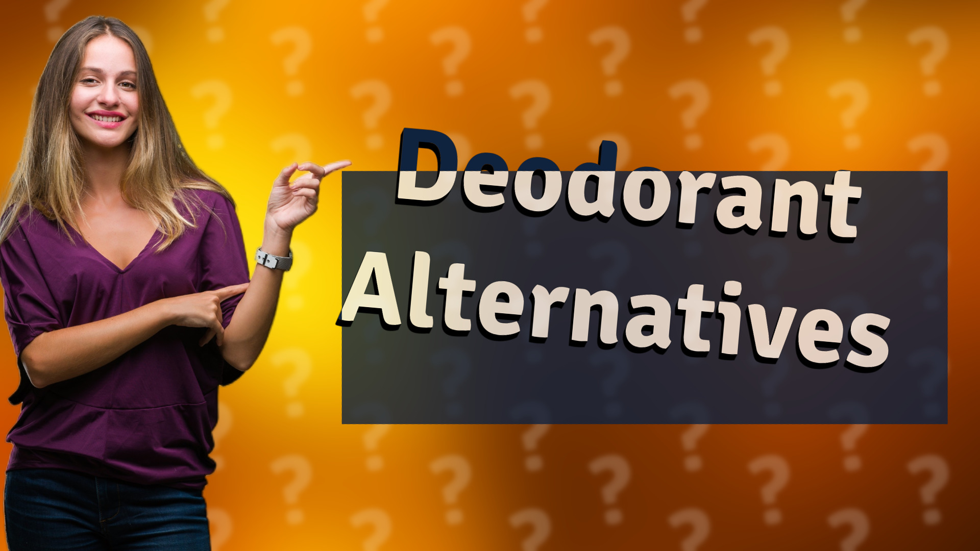 Deodorant Alternatives
