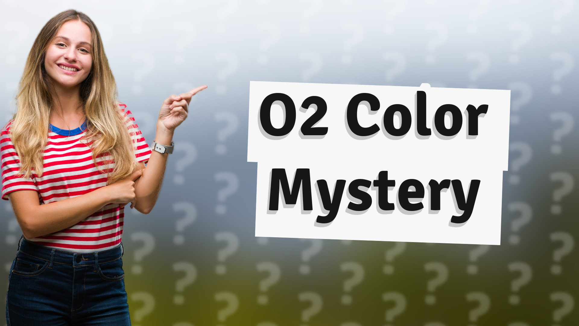 O2 Color Mystery