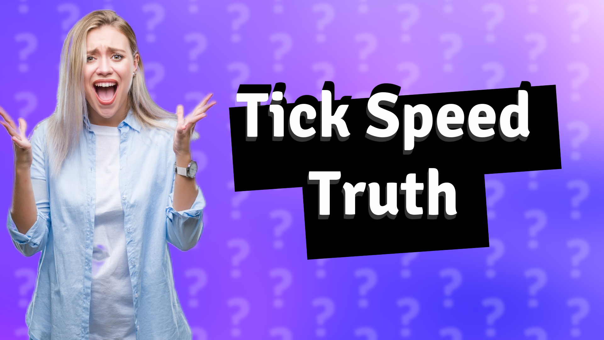 Tick Speed Truth