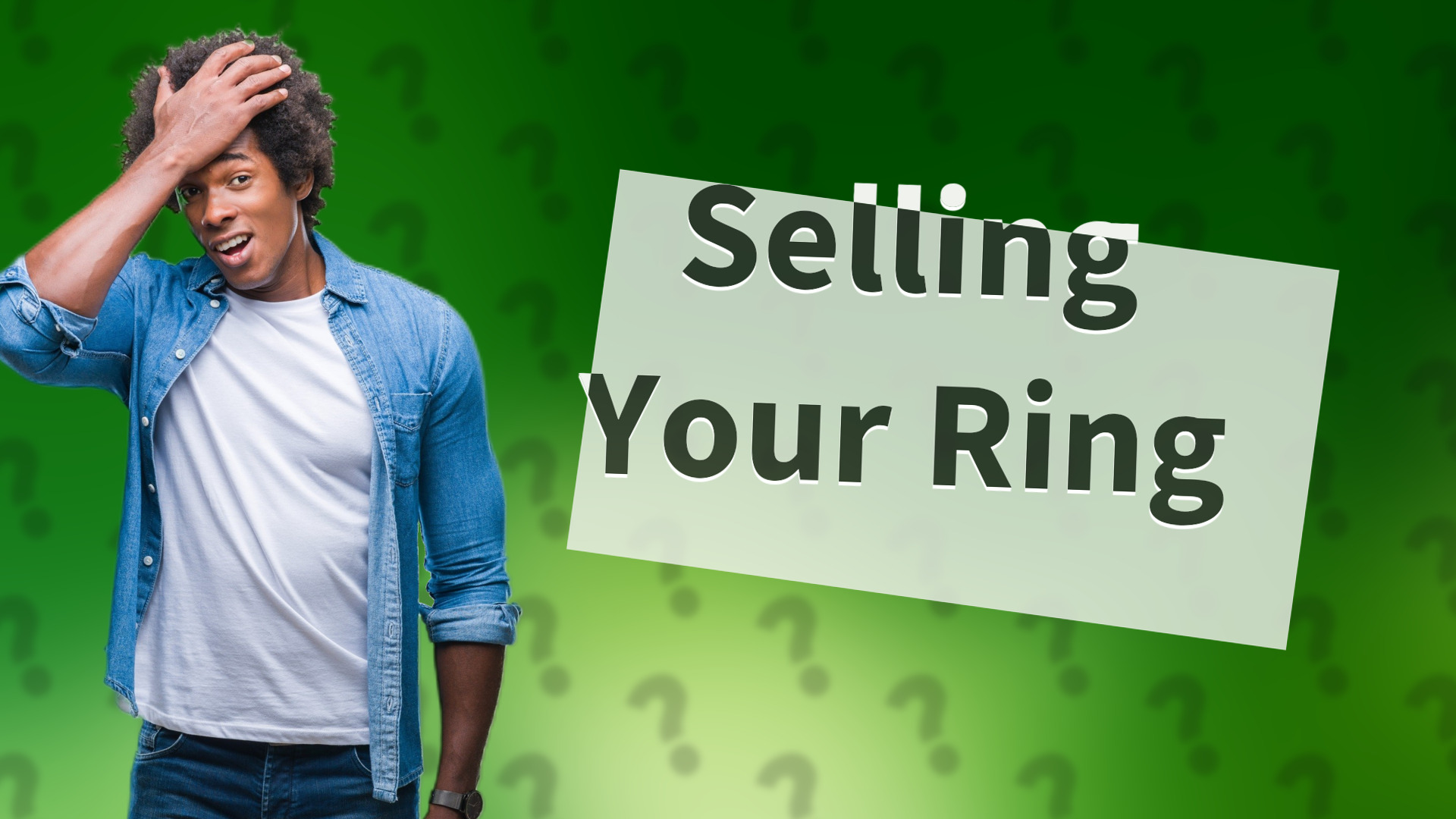 Selling Your Ring
