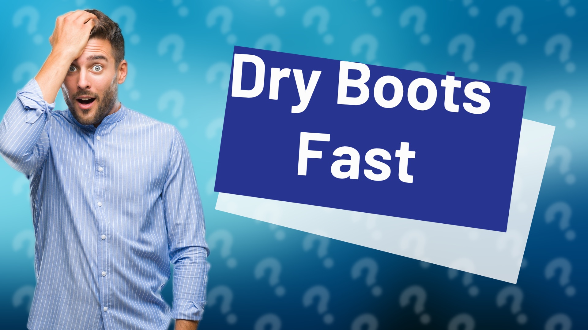 Dry Boots Fast
