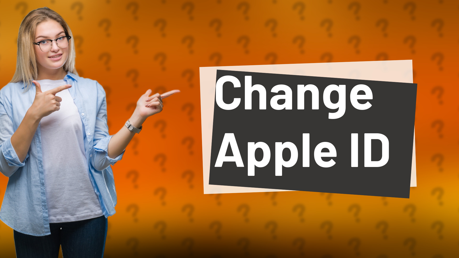 Change Apple ID
