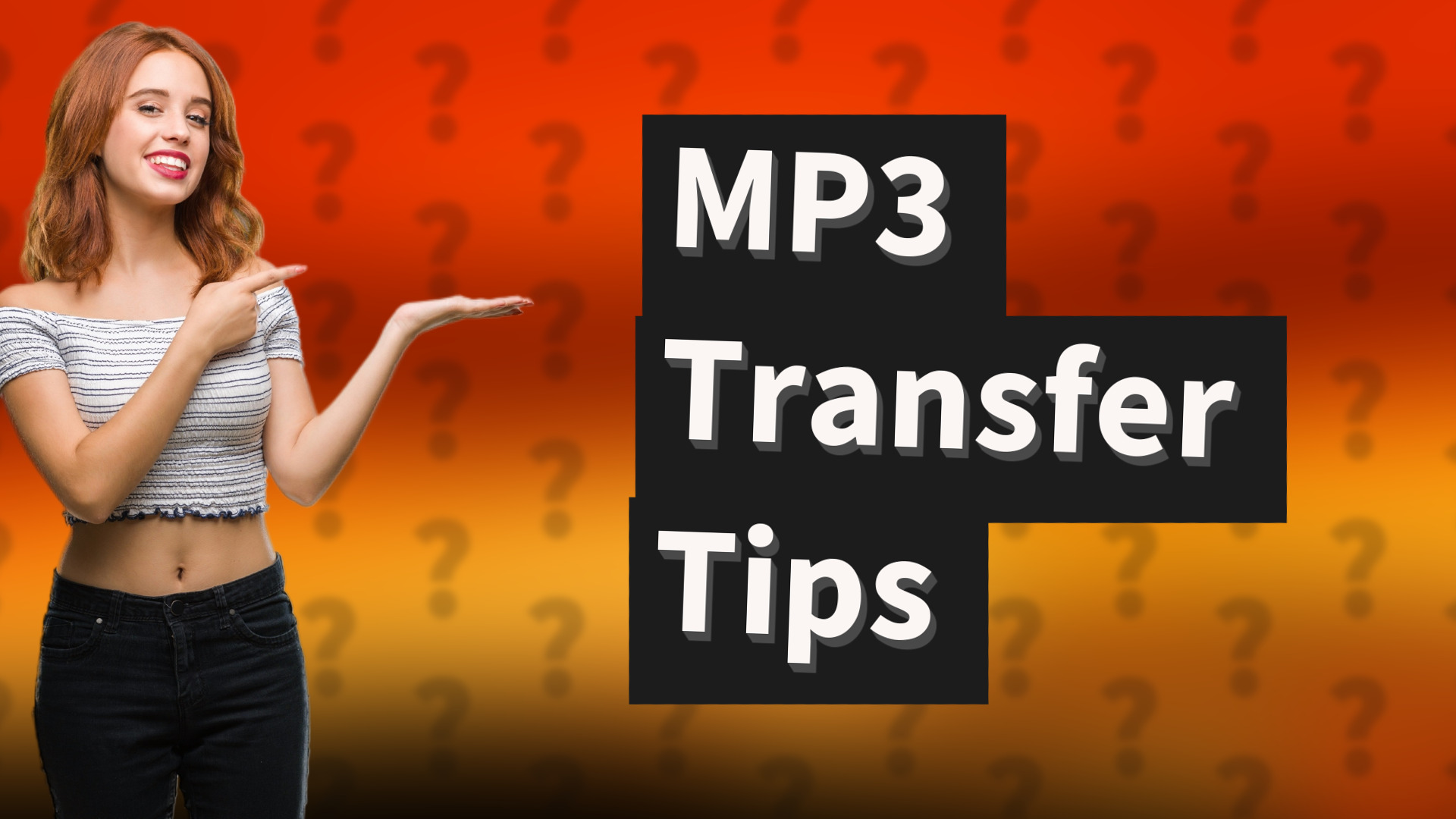 MP3 Transfer Tips