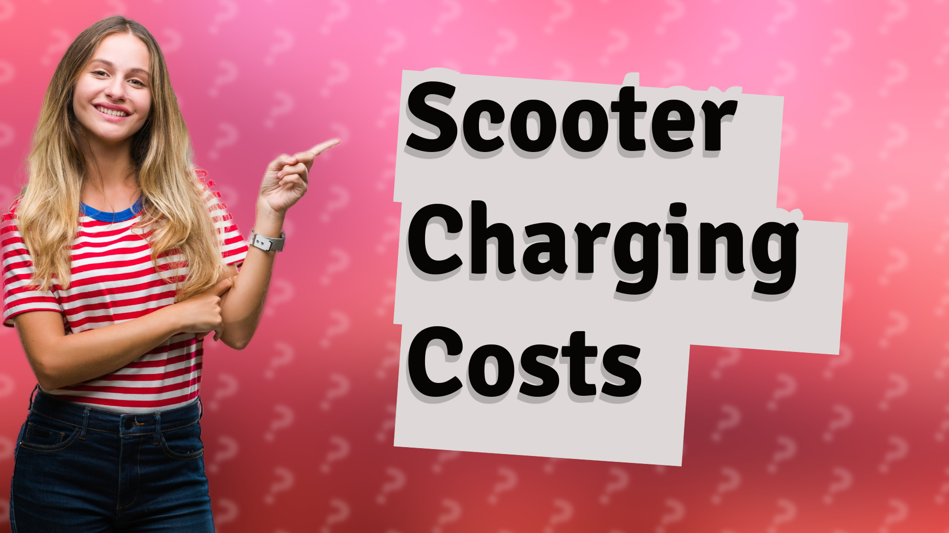 Scooter Charging Costs