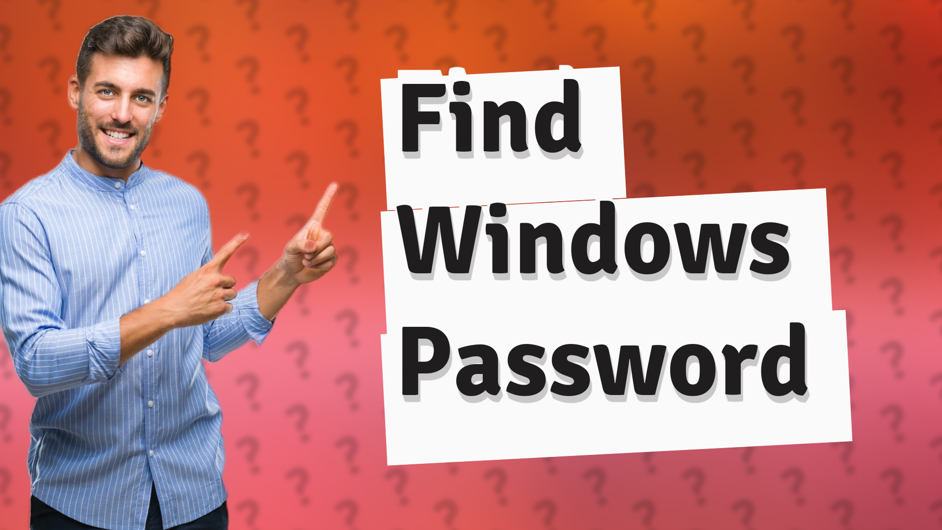 Find Windows Password