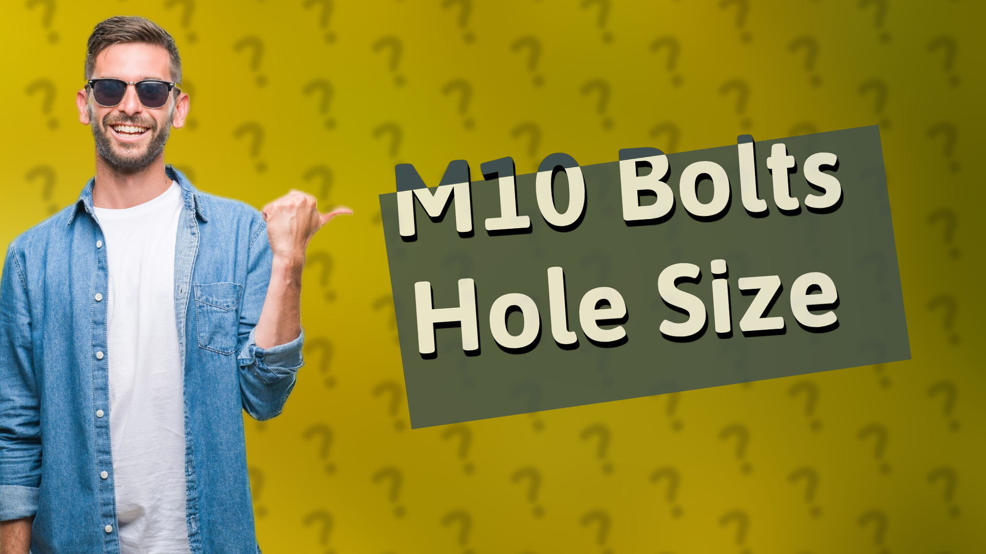 M10 Bolts Hole Size