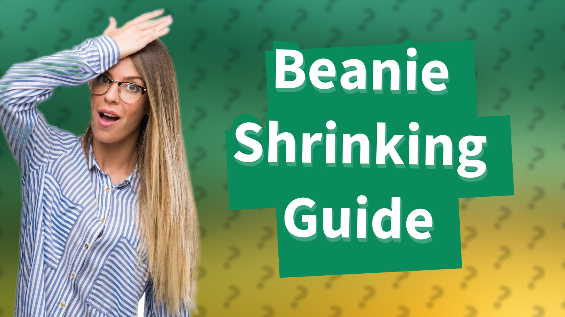 Beanie Shrinking Guide