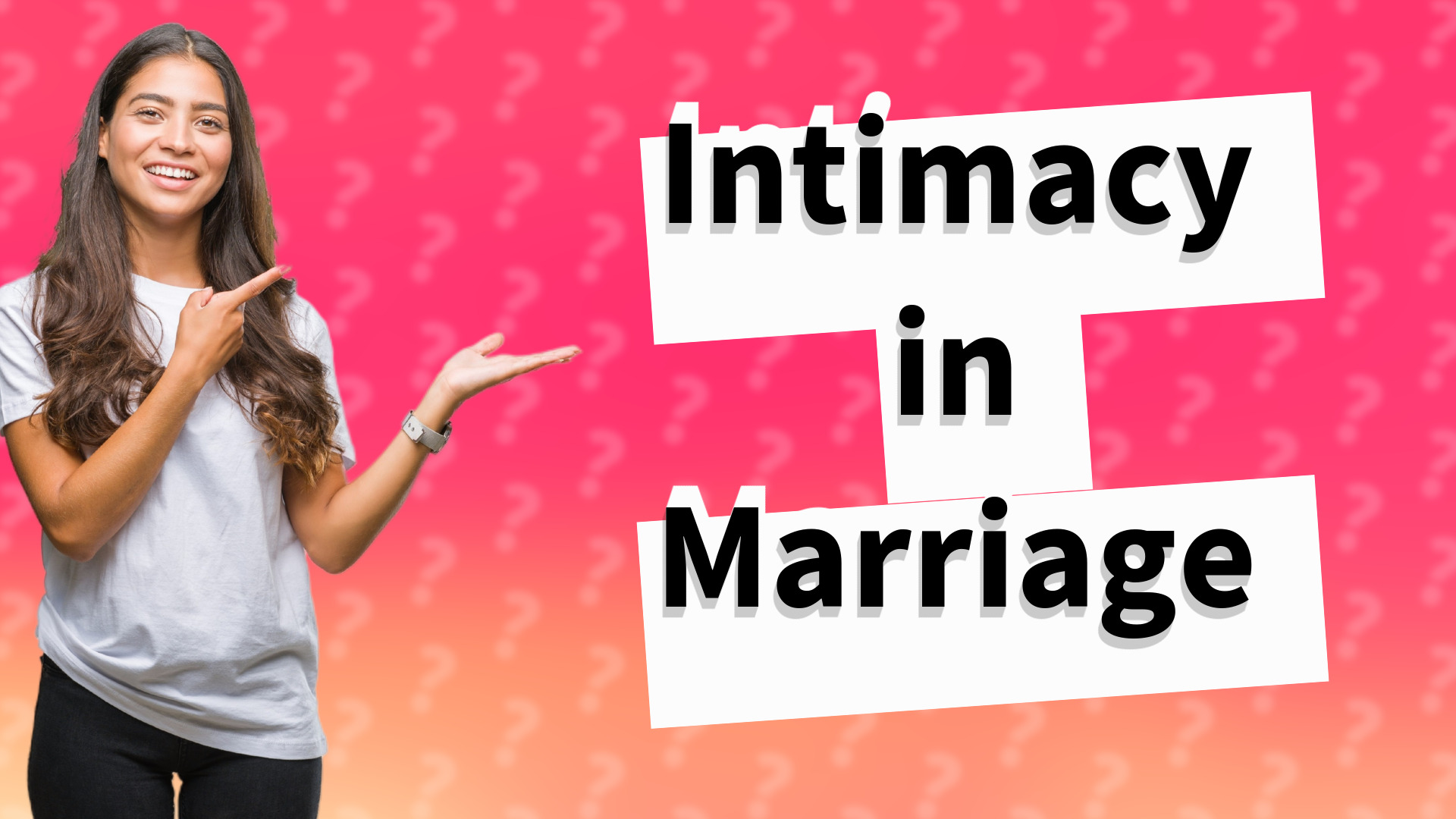 Intimacy in Marriage