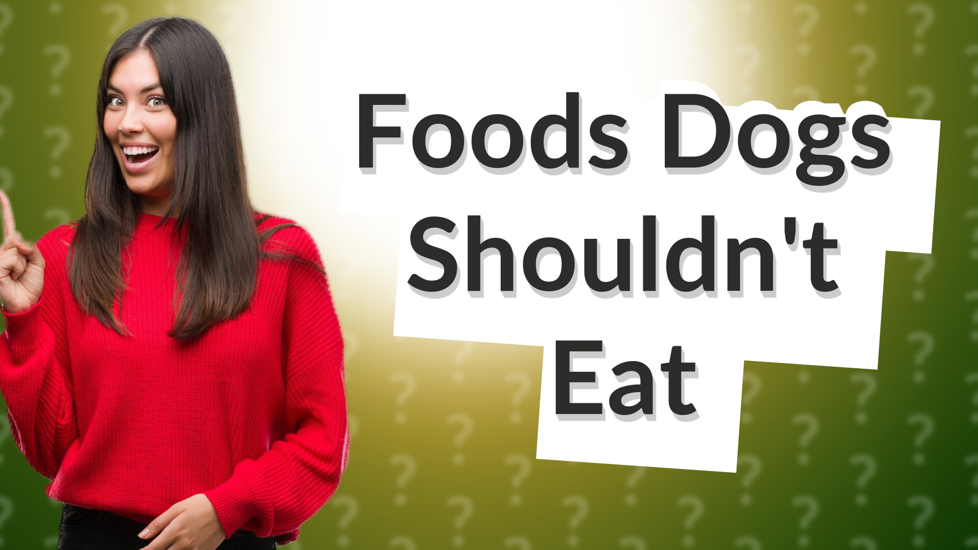 Foods Dogs Shouldn't Eat