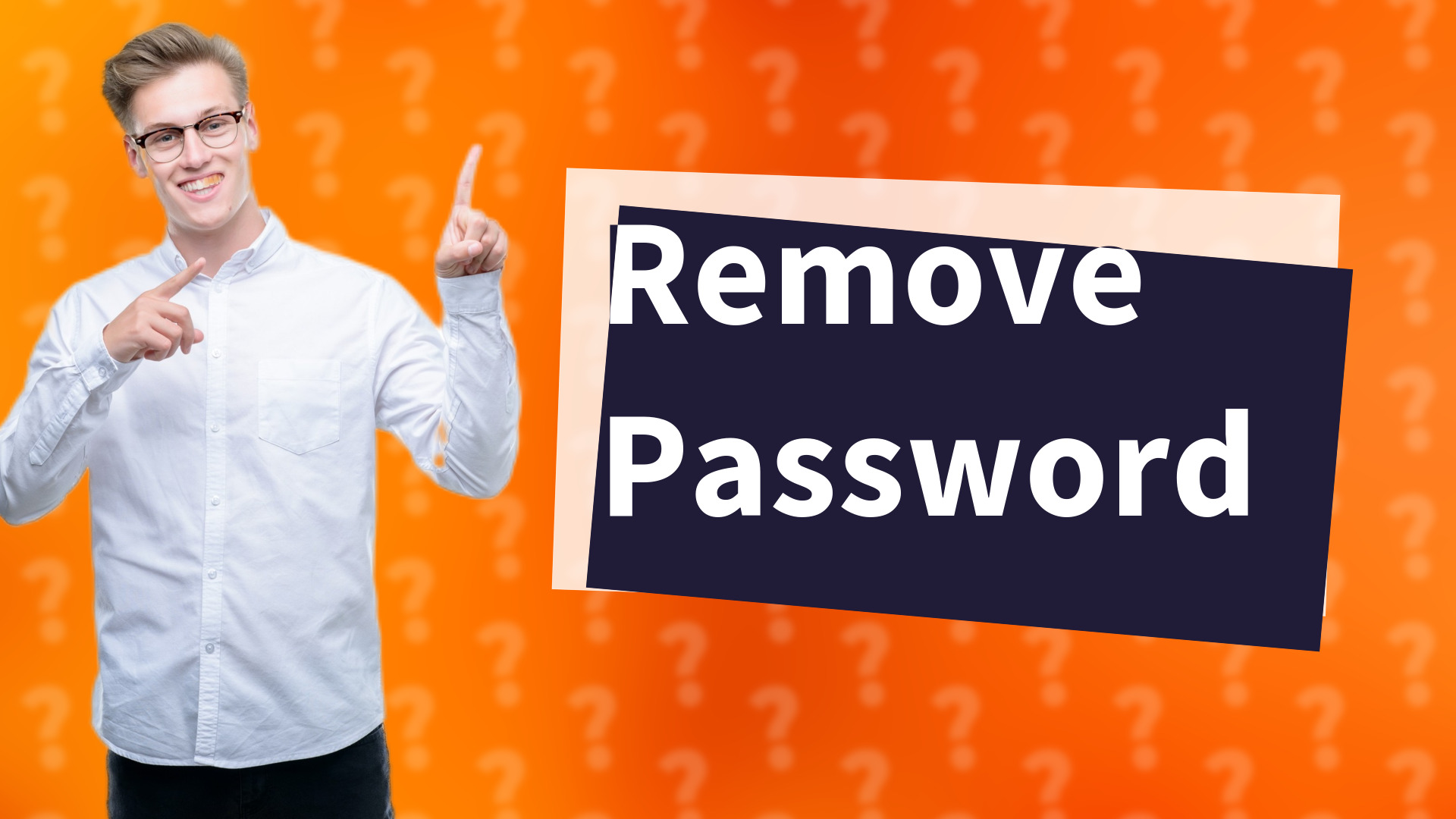 Remove Password