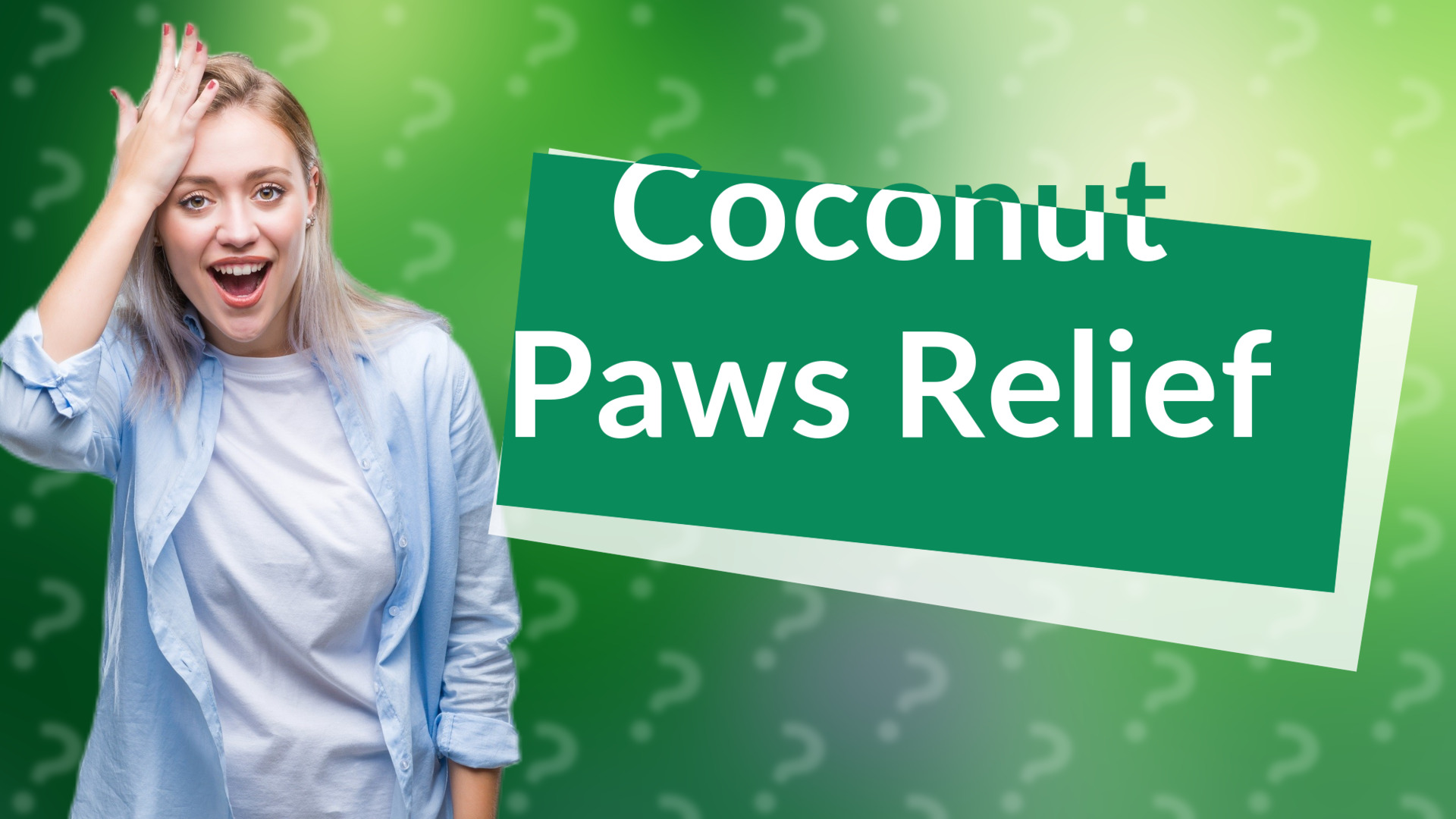 Coconut Paws Relief