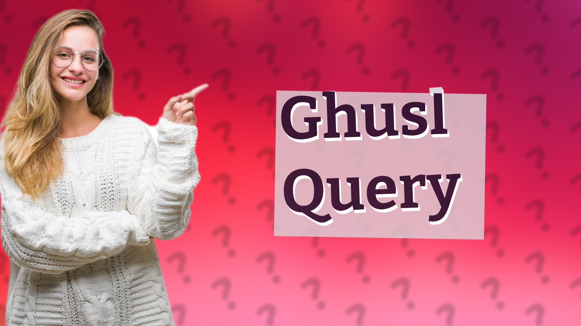 Ghusl Query